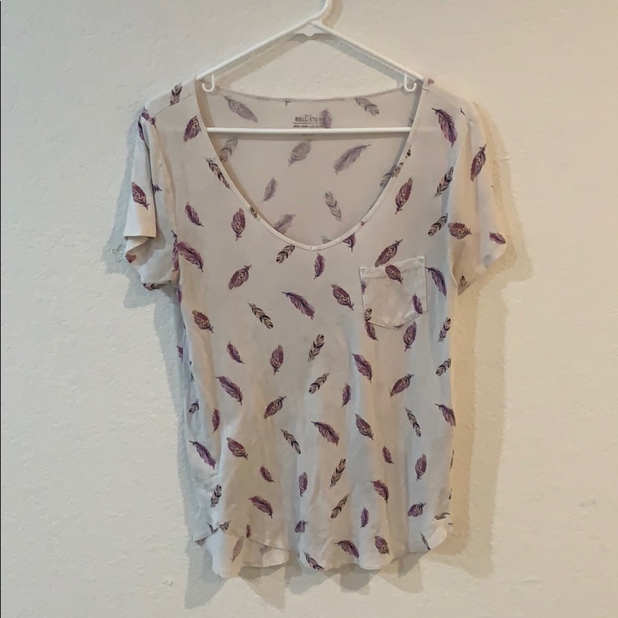 Fleather Patterned Tshirt